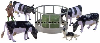 1/32 Friesian Cows Feeder Set-other-items-Model Barn