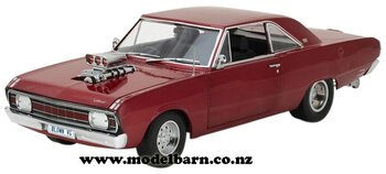 1/18 Chrysler Valiant VG Pacer Drag Car (1969, Candy Red)-chrysler-and-valiant-Model Barn