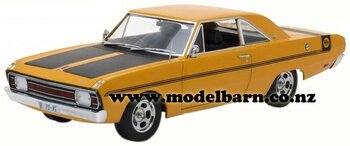 1/18 Chrysler Valiant VG Pacer (1970, mustard & black)-chrysler-and-valiant-Model Barn