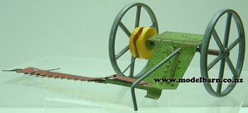 Hay Mower Mettoy (green & grey, tinplate, 215mm, unboxed)-other-collectable-toys-Model Barn
