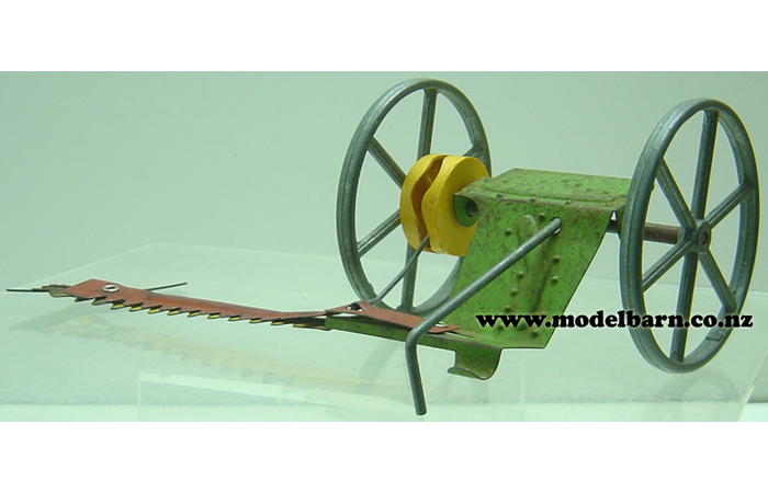 Hay Mower Mettoy (green & grey, tinplate, 215mm, unboxed)