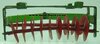 Disc Harrow Mettoy (green & red, tinplate, 140mm, unboxed)