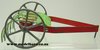 Hay Dump Rake Mettoy (green & red, tinplate, 155mm, unboxed)
