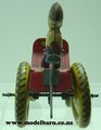 Bucking Tractor Mettoy (red & yellow , clockwork, 150mm, unboxed)