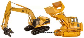 1/48 Caterpillar 375 L Excavator & Caterpillar 973 Track Loader Demolition Combo-caterpillar-Model Barn