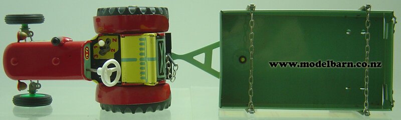KDN (Zetor) Clockwork Tractor & Trailer Kovap - Farm