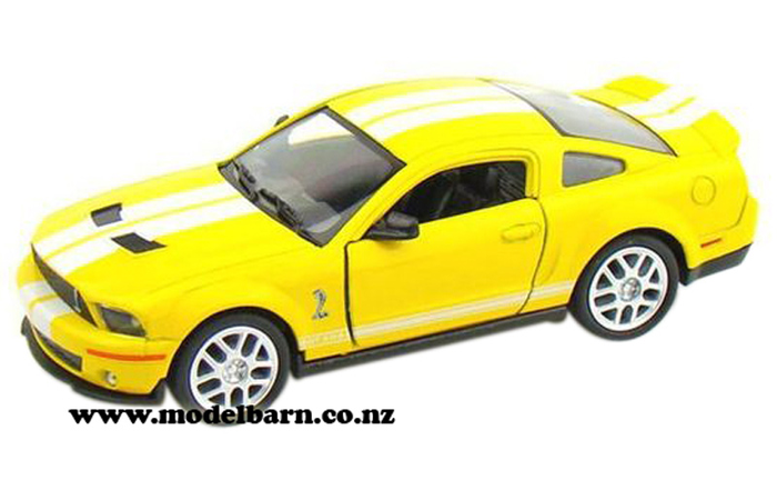 1/38 Shelby GT500 (2007, yellow & white)