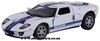 1/36 Ford GT (2006, white & blue)