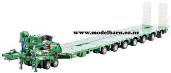 1/50 Drake 2x8 Dolly & 7x8 Steerable Trailer "Doolans Heavy Haulage"-trailers,-containers-and-access.-Model Barn
