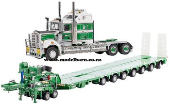 1/50 KW C509 with Drake 2x8 Dolly & 7x8 Low Loader "Doolan's"-kenworth-Model Barn