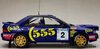 1/18 Subaru Impreza 555 (night version) "Rally of NZ 1994 Winner" 