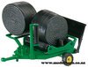 1/32 Round Bale Wrapper (green & black)