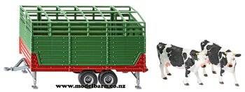 1/32 Livestock Trailer with 2 Cows-other-farm-equipment-Model Barn