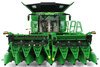 1/32 John Deere X9 1100 Combine Harvester on Tracks with Grain & Corn Heads